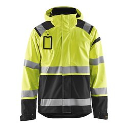 BLÅKLÄDER Highvis kuoritakki huomiokelt./musta